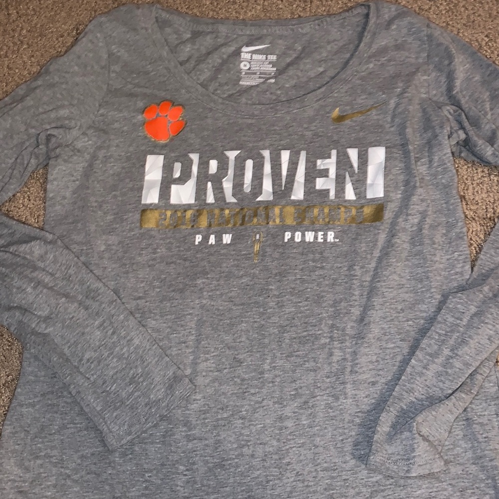 Nike women’s  Clemson long sleeve